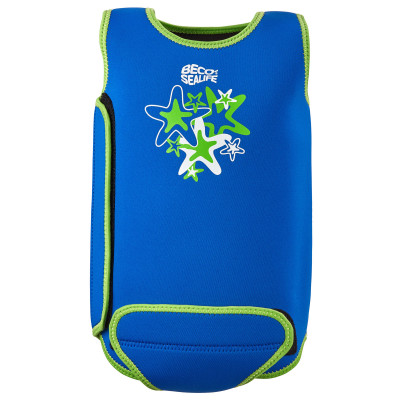 Baby Warmer - Neoprene Baby Swimsuit - Blue 2