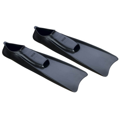 Rubber Training Swim Fins – Black