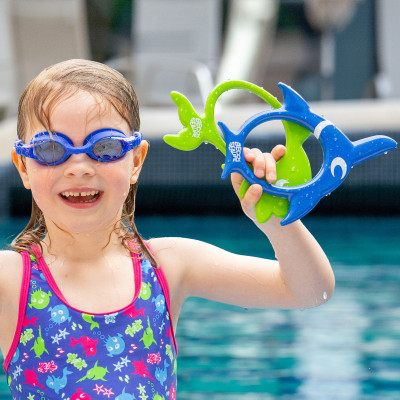 Dive Ring SIDNEY Friendly Green Creature Ring 2