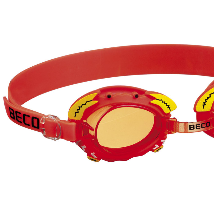 Swim Goggles PALMA Red Colorful Swim Goggles for Kids