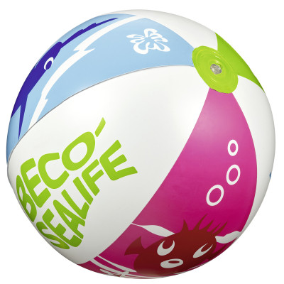 Inflatable Beach Ball - Lightweight Pool Ball for Water Games and Family Fun
